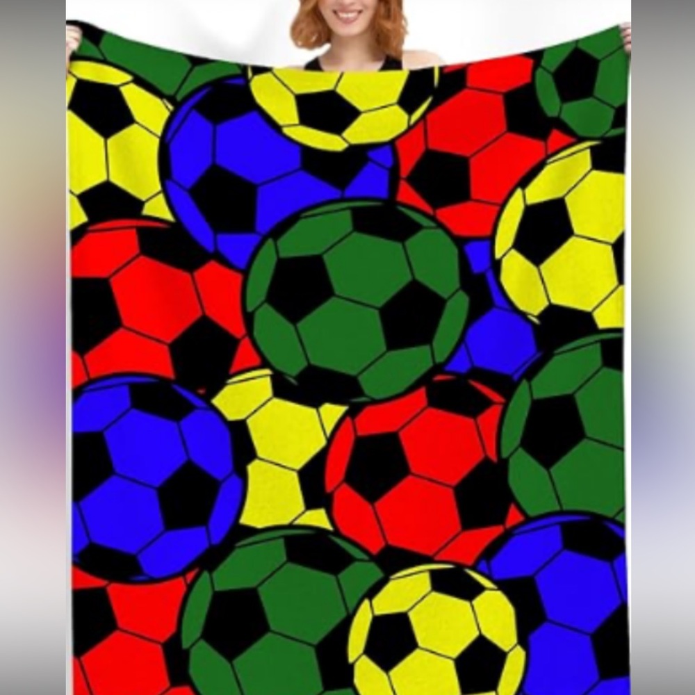 New Soccer Balls Throw/Blanket⚽️🔥